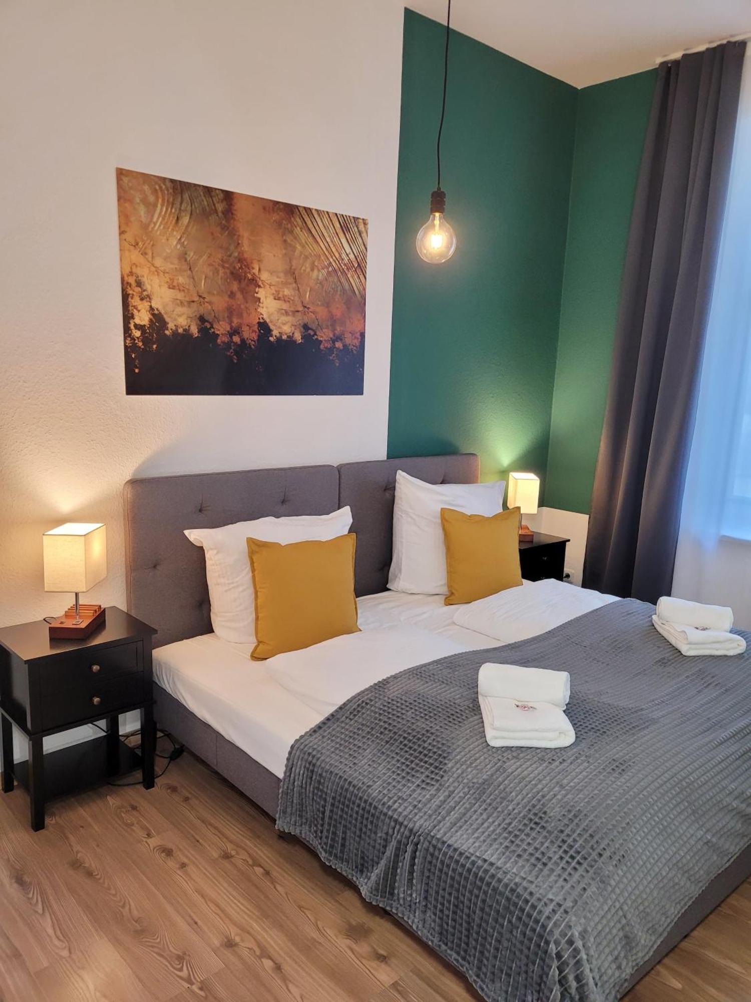T21 - Apartment Direkt Im Zentrum Mit Parkplatz 켐니츠 외부 사진