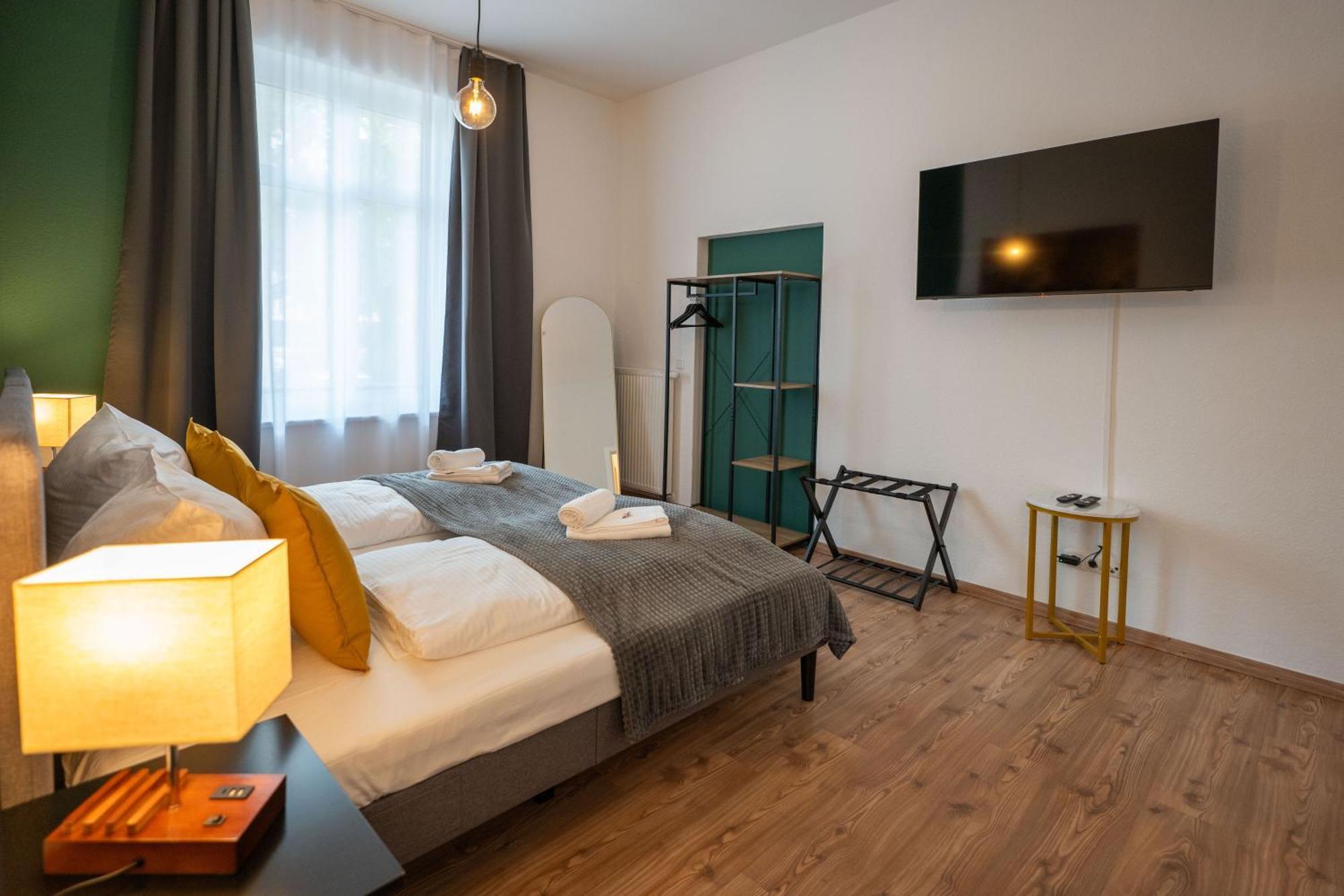 T21 - Apartment Direkt Im Zentrum Mit Parkplatz 켐니츠 외부 사진