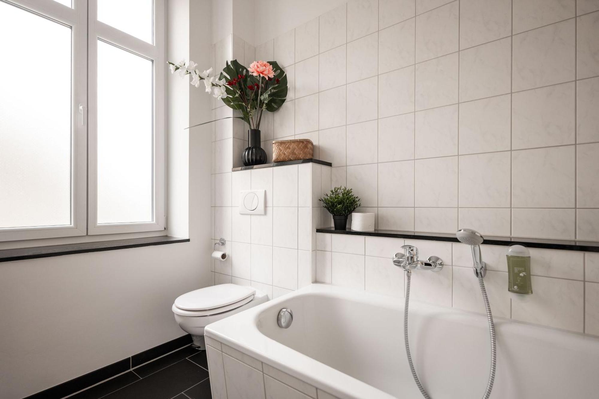 T21 - Apartment Direkt Im Zentrum Mit Parkplatz 켐니츠 외부 사진