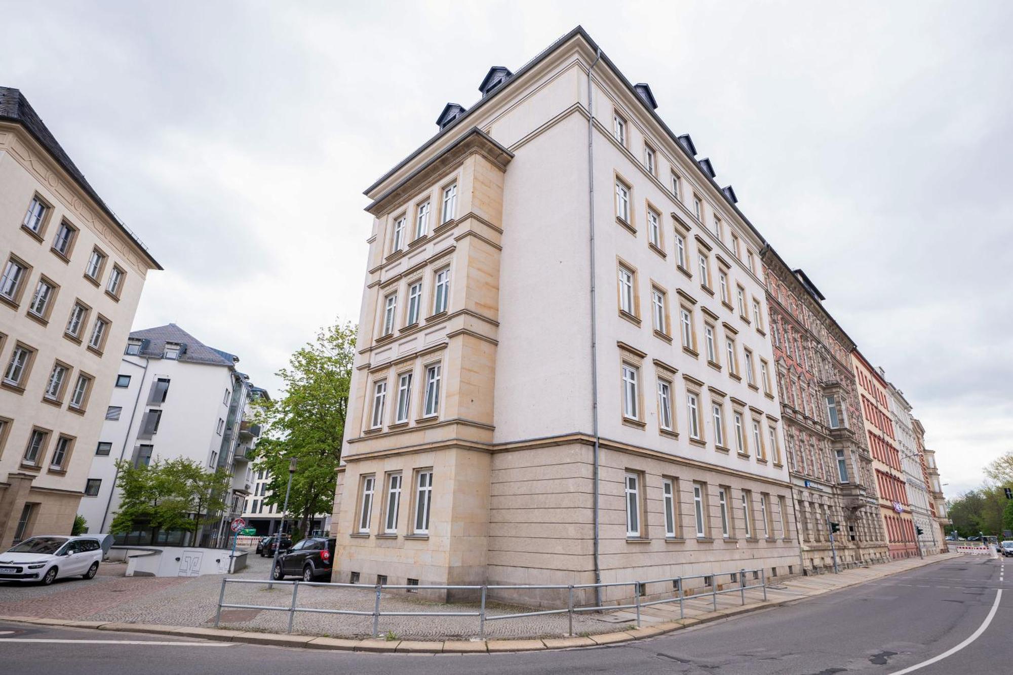 T21 - Apartment Direkt Im Zentrum Mit Parkplatz 켐니츠 외부 사진